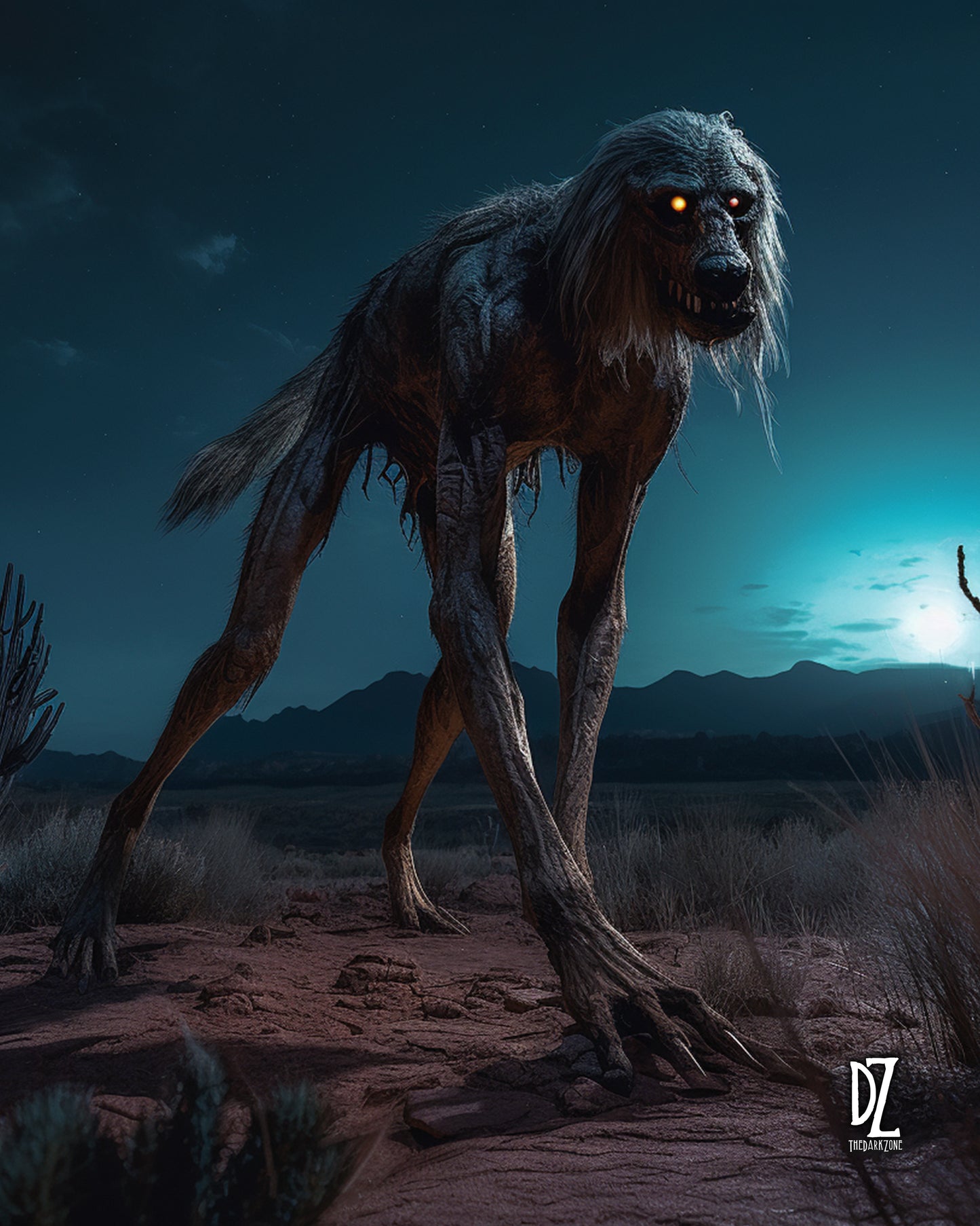 TDZ Skinwalker - 8x10 Metal Print