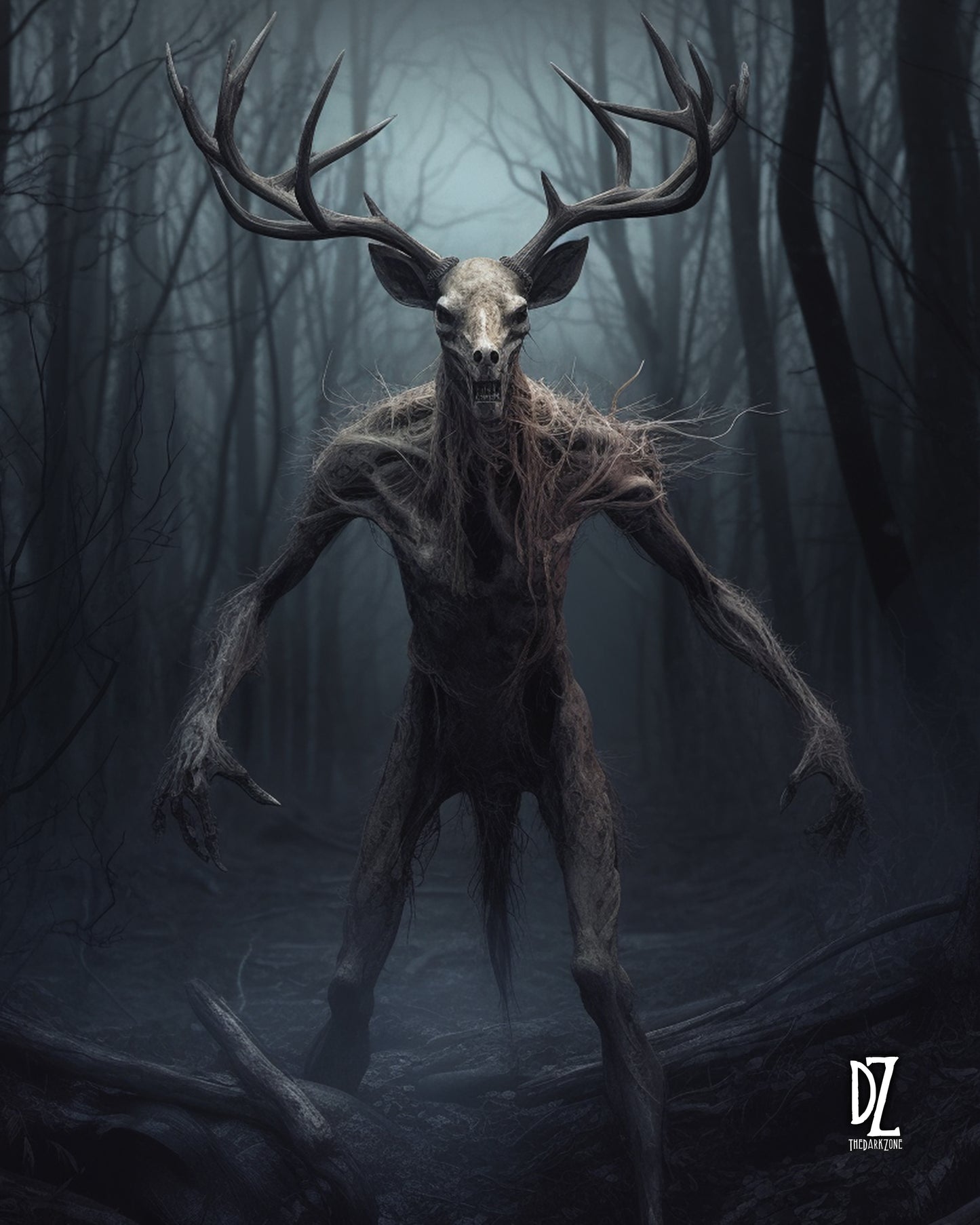TDZ Wendigo - 8x10 Metal Print