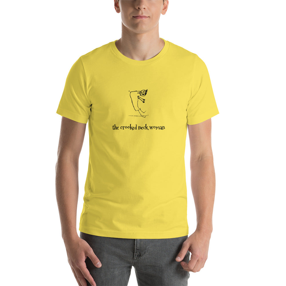 Crooked Neck Woman Short-Sleeve Unisex T-Shirt