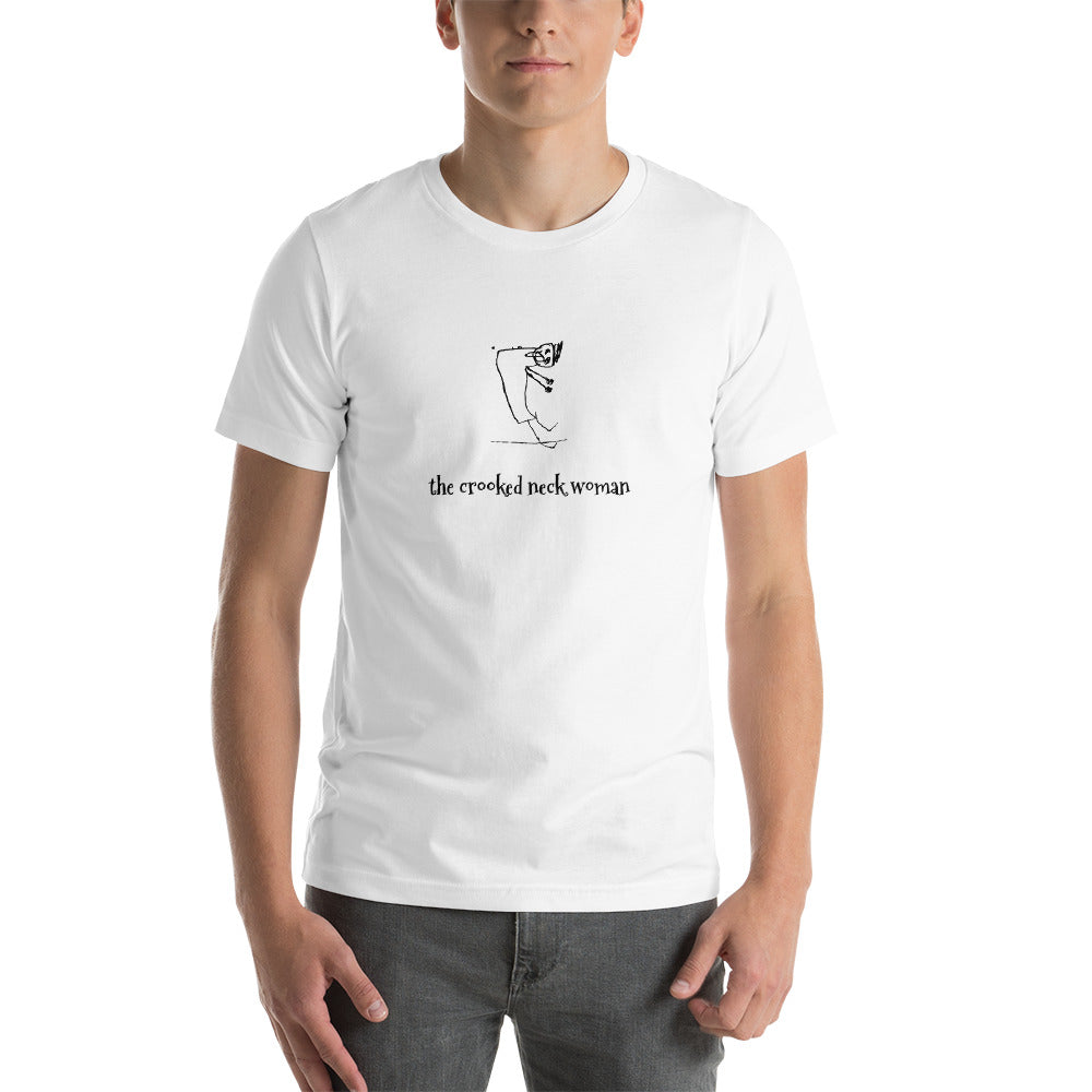 Crooked Neck Woman Short-Sleeve Unisex T-Shirt