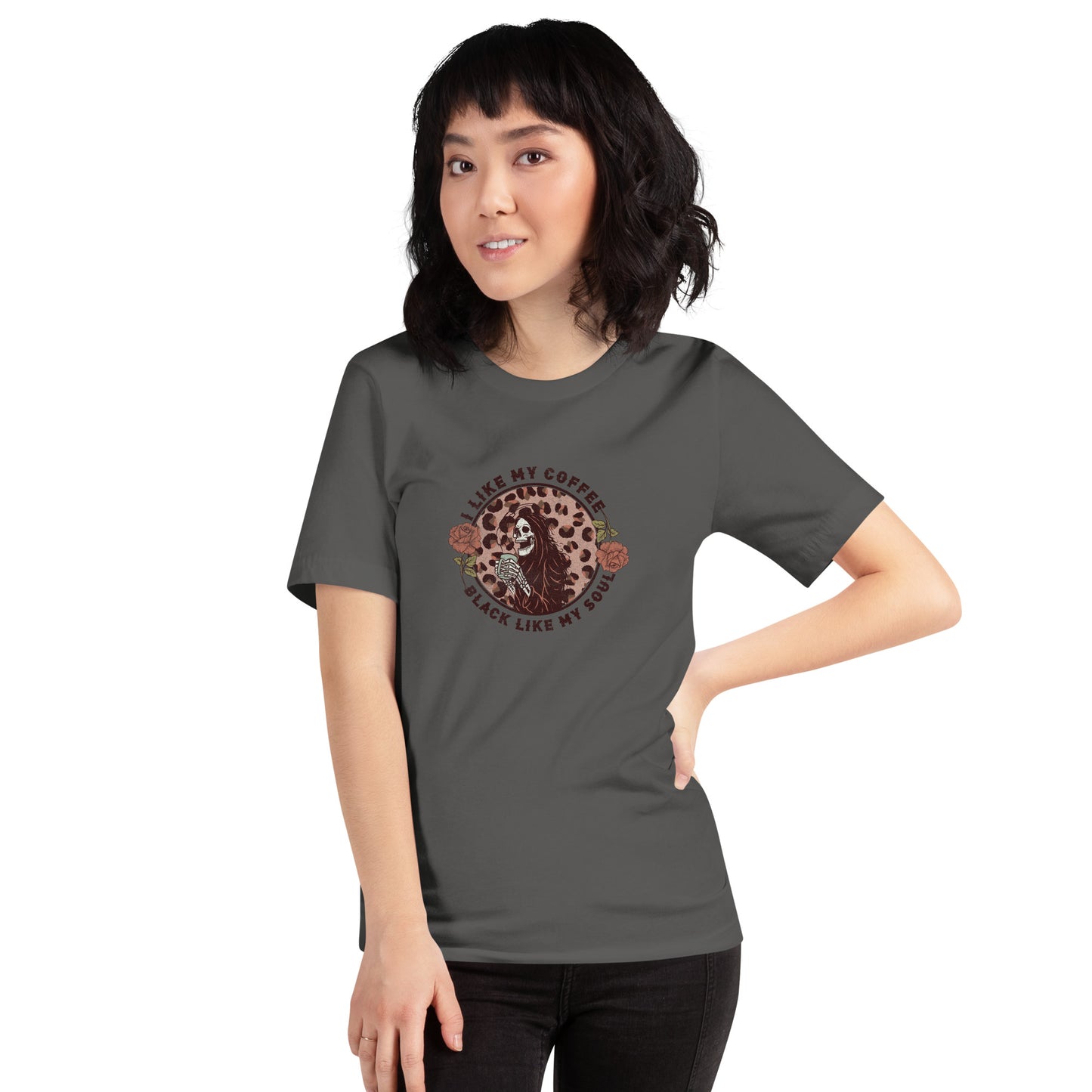 "I Like My Coffee Black Like My Soul" / Unisex t-shirt
