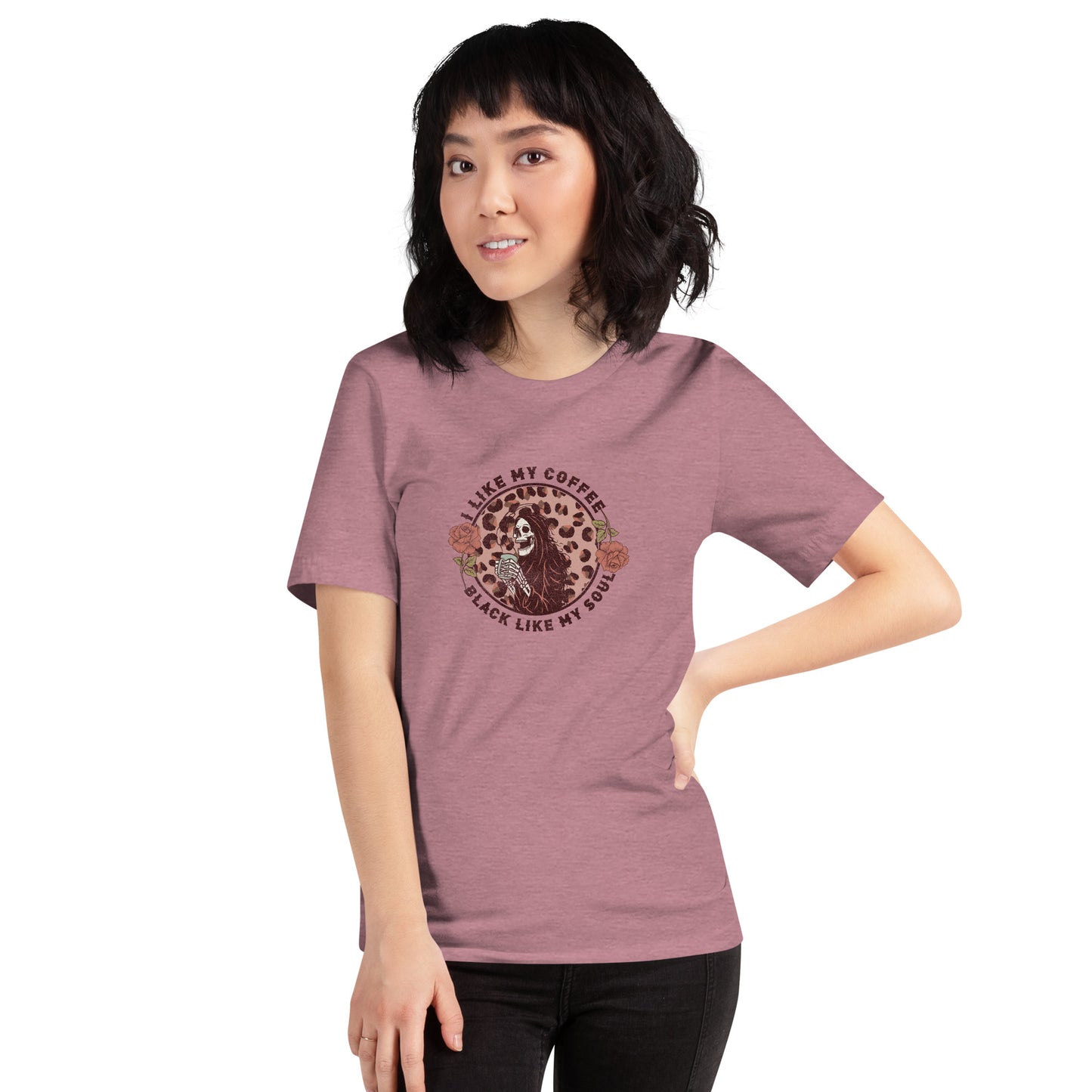 "I Like My Coffee Black Like My Soul" / Unisex t-shirt