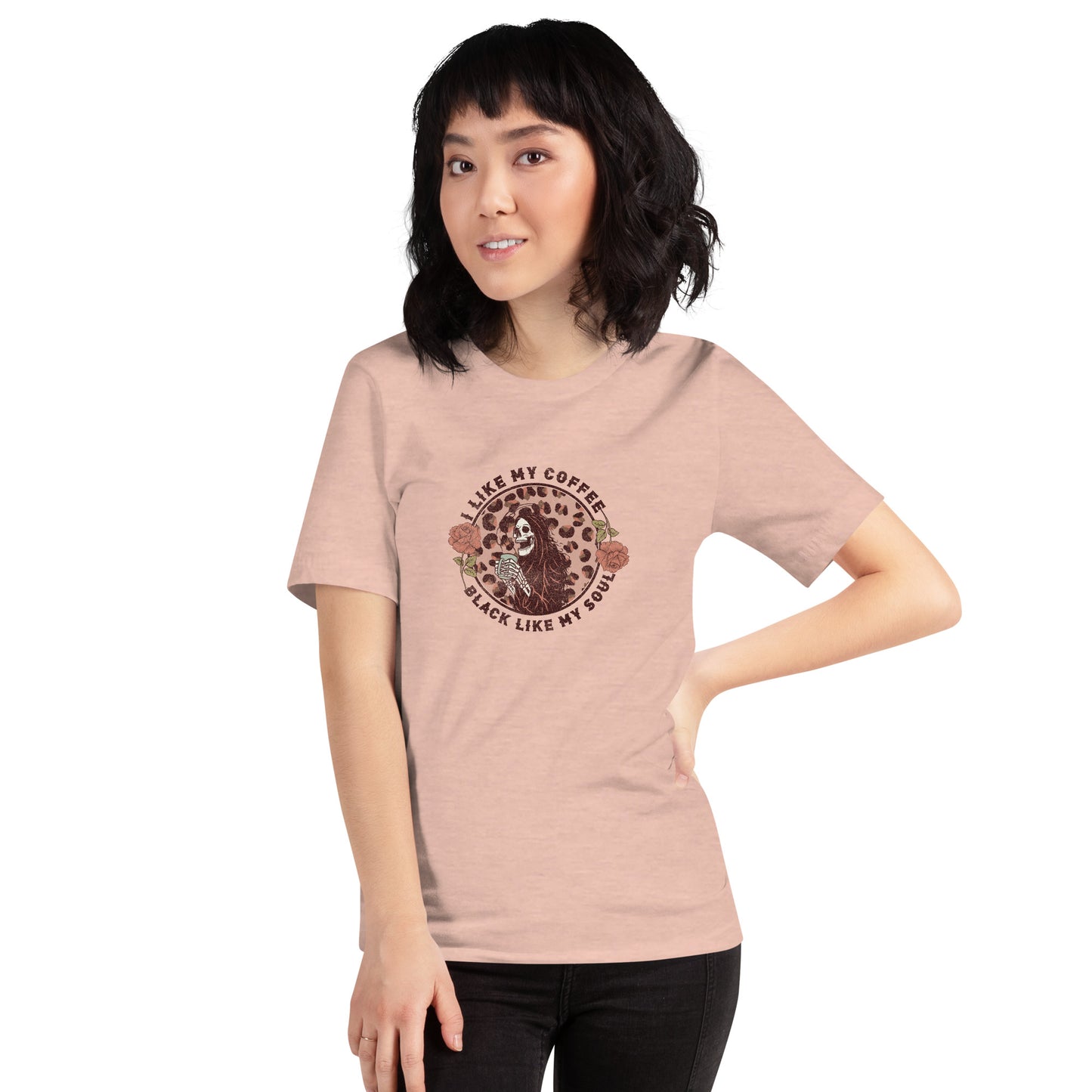 "I Like My Coffee Black Like My Soul" / Unisex t-shirt