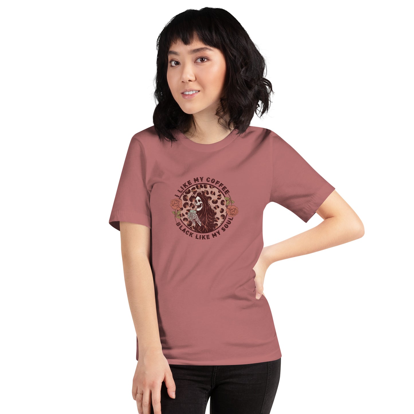"I Like My Coffee Black Like My Soul" / Unisex t-shirt