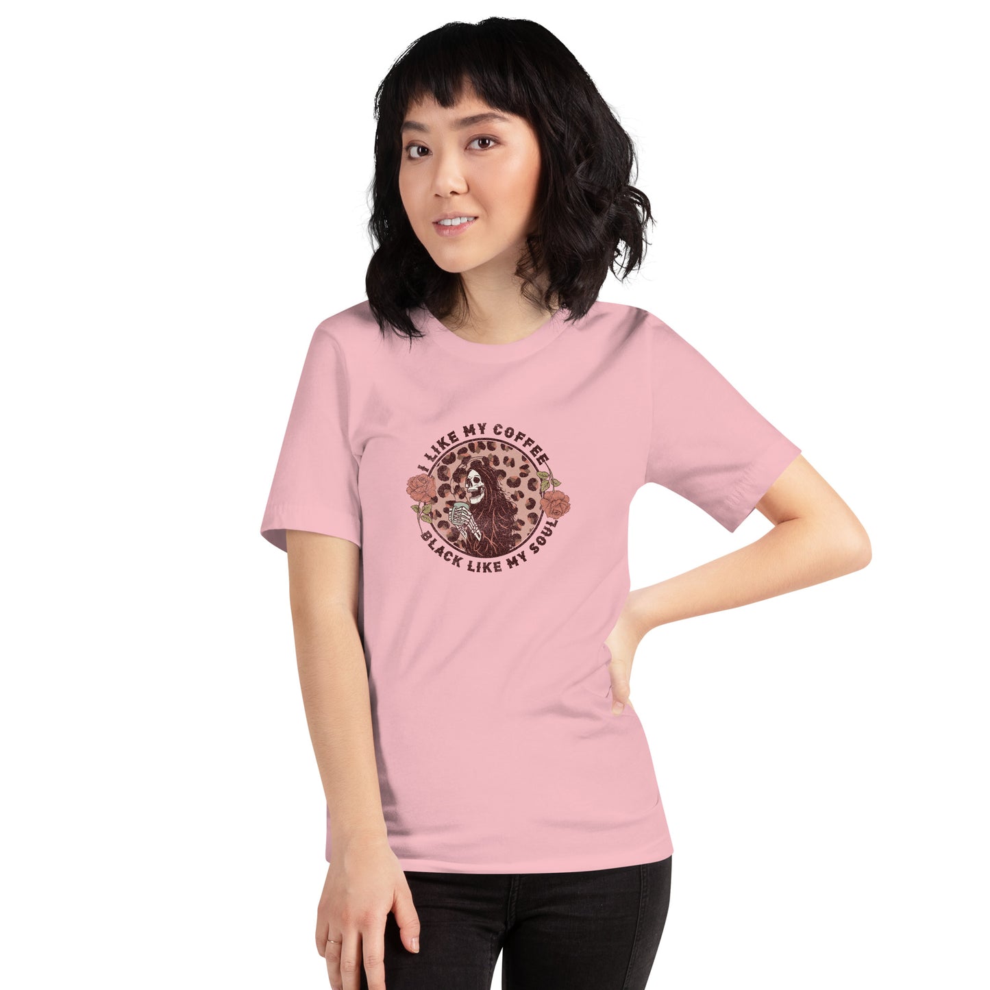 "I Like My Coffee Black Like My Soul" / Unisex t-shirt