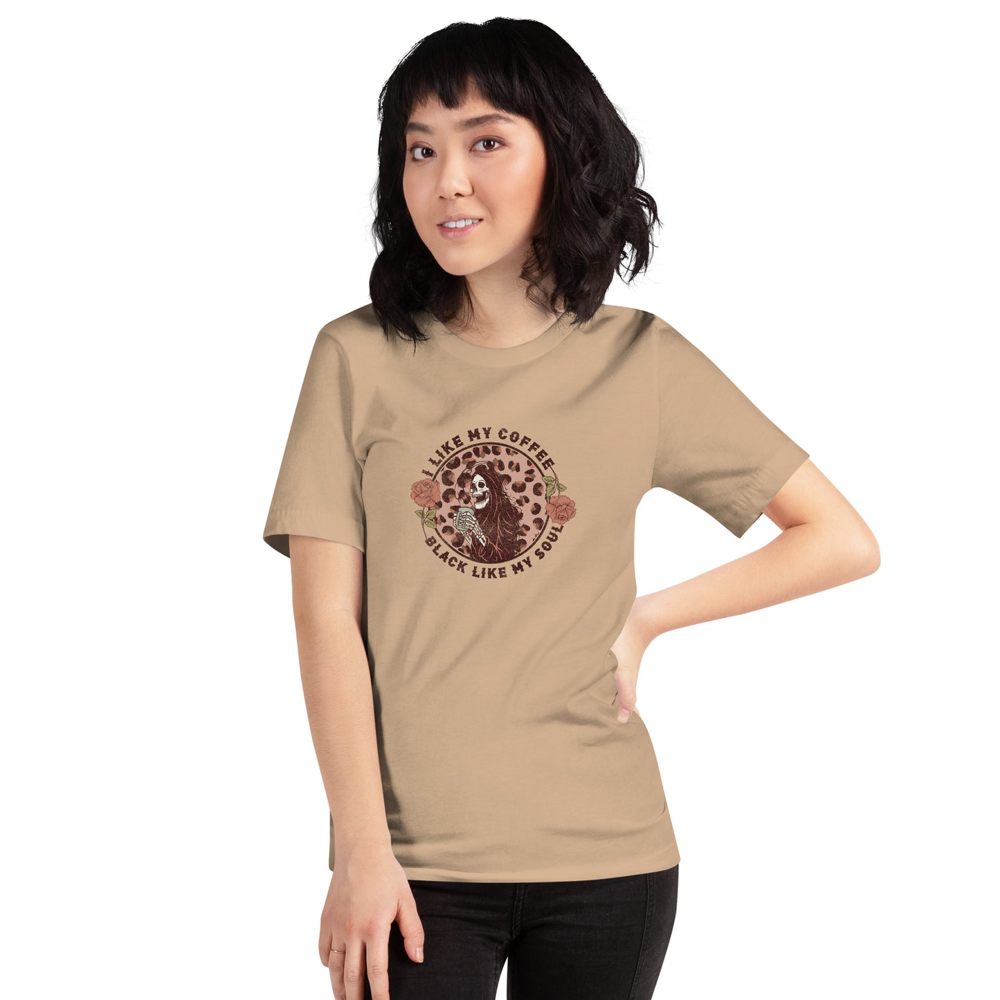 "I Like My Coffee Black Like My Soul" / Unisex t-shirt