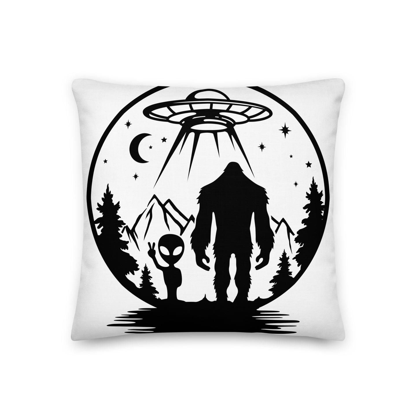 "We Are Here" Premium Pillow