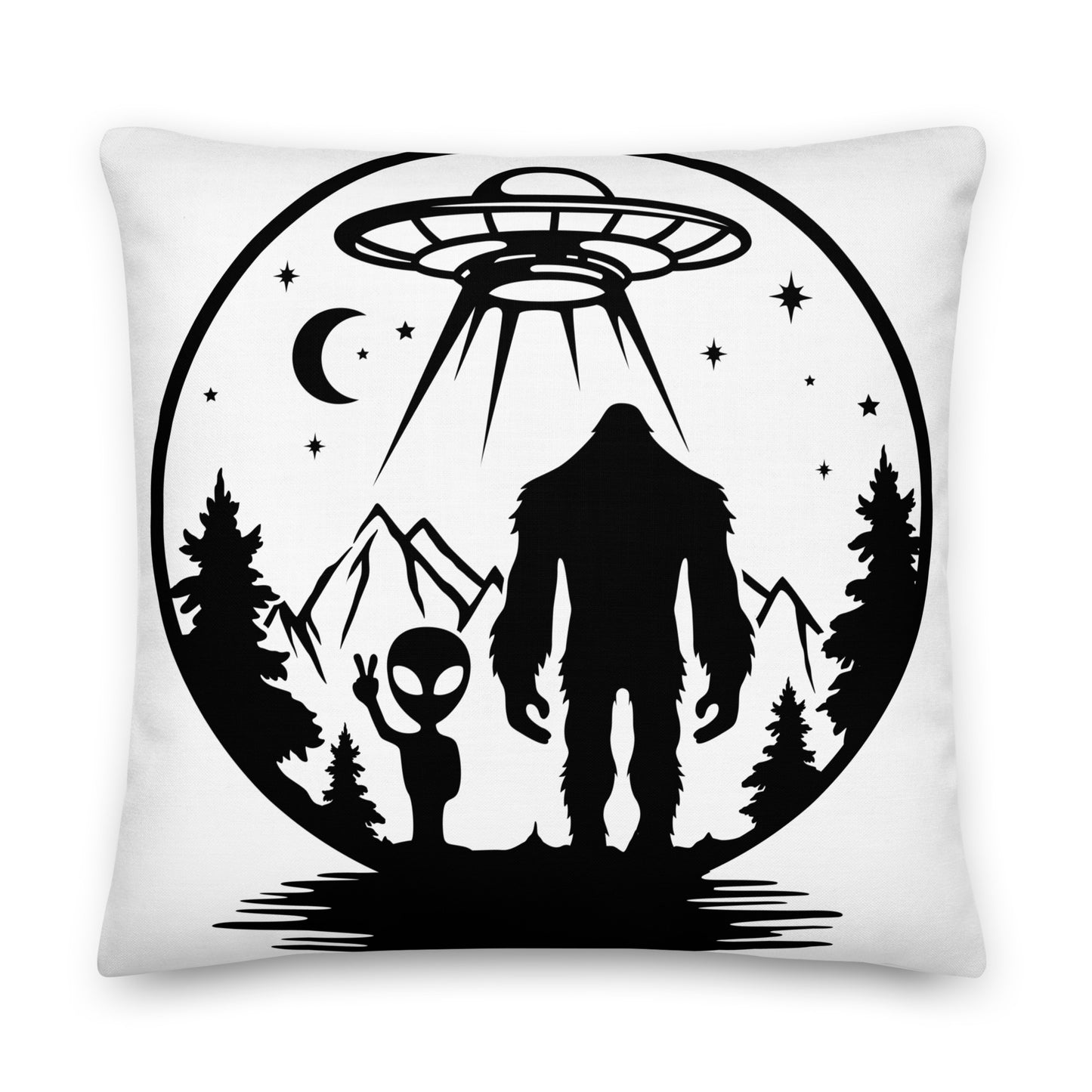 "We Are Here" Premium Pillow