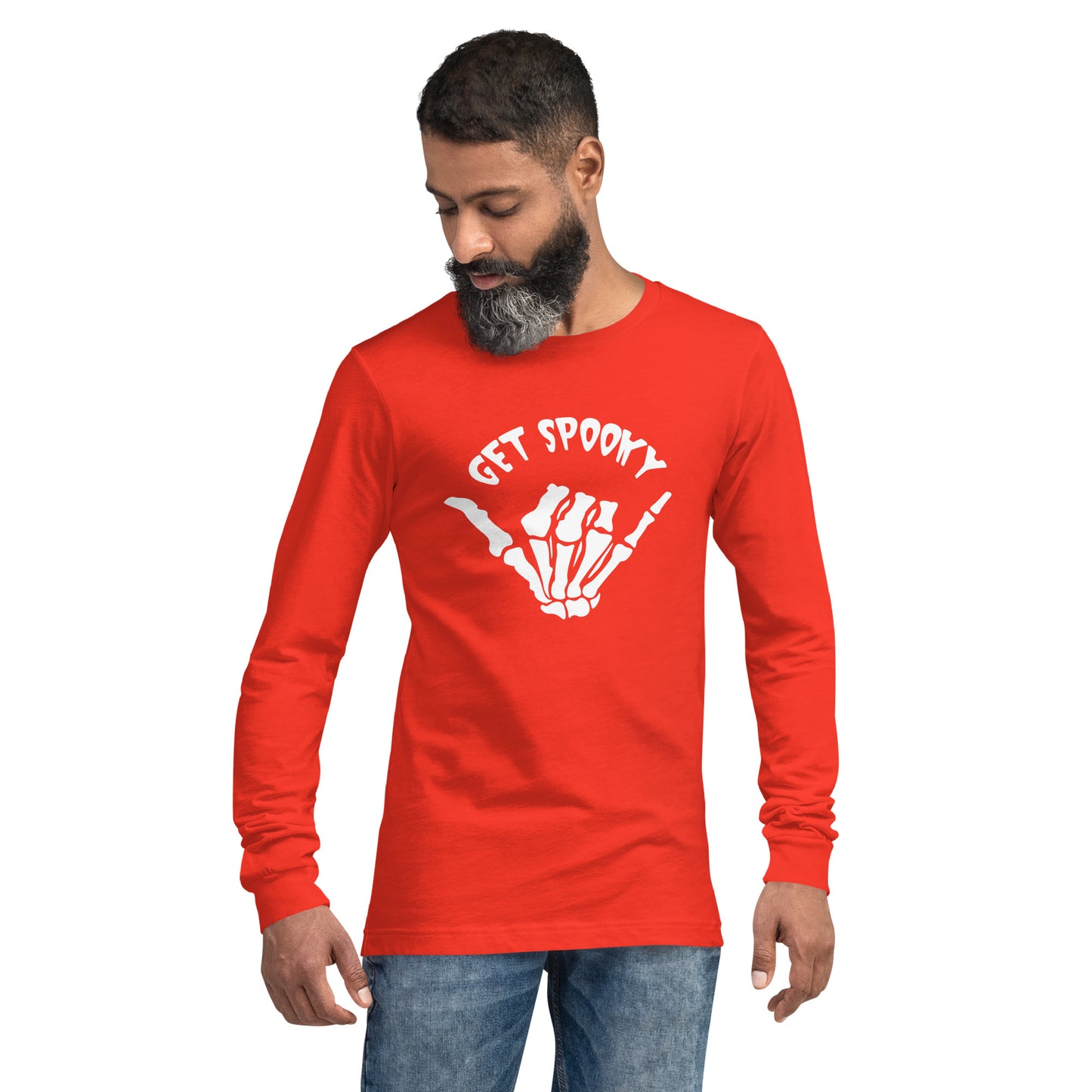 Get Spooky Unisex Long Sleeve Tee