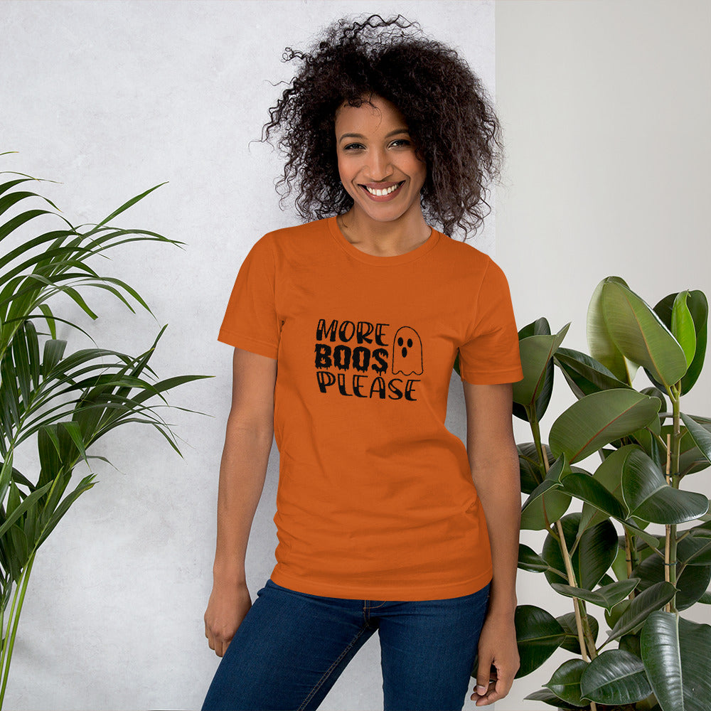 "More Boos Please" / Unisex t-shirt