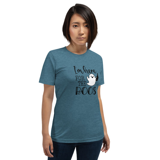 "I'm Here for the Boos" / Unisex t-shirt