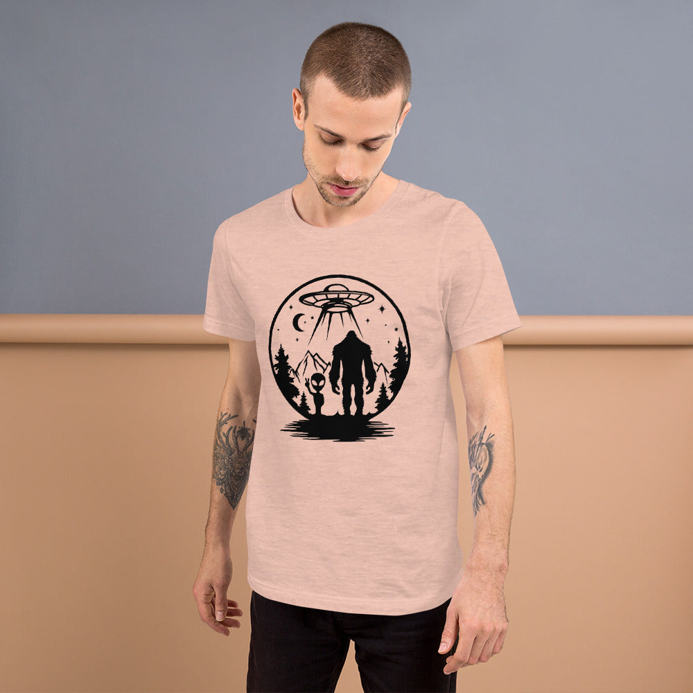 "We're Here" / Unisex t-shirt