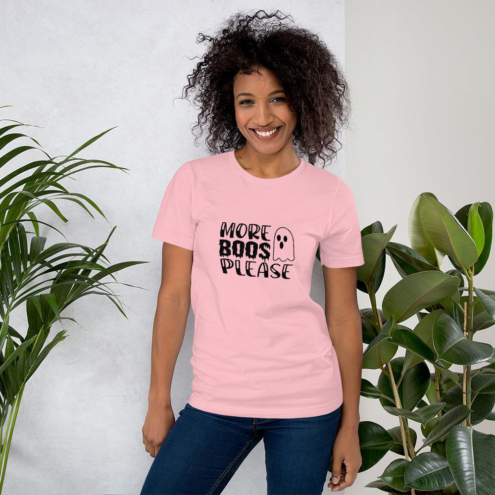 "More Boos Please" / Unisex t-shirt