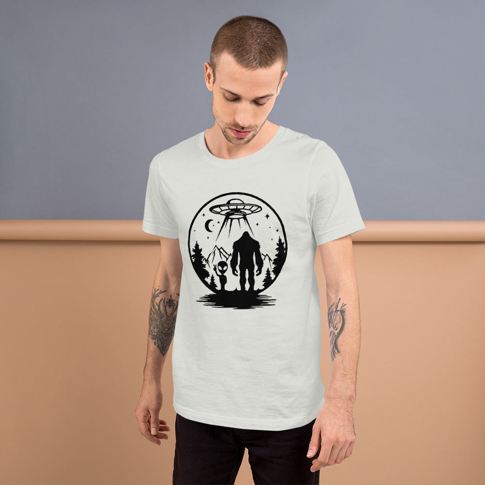 "We're Here" / Unisex t-shirt