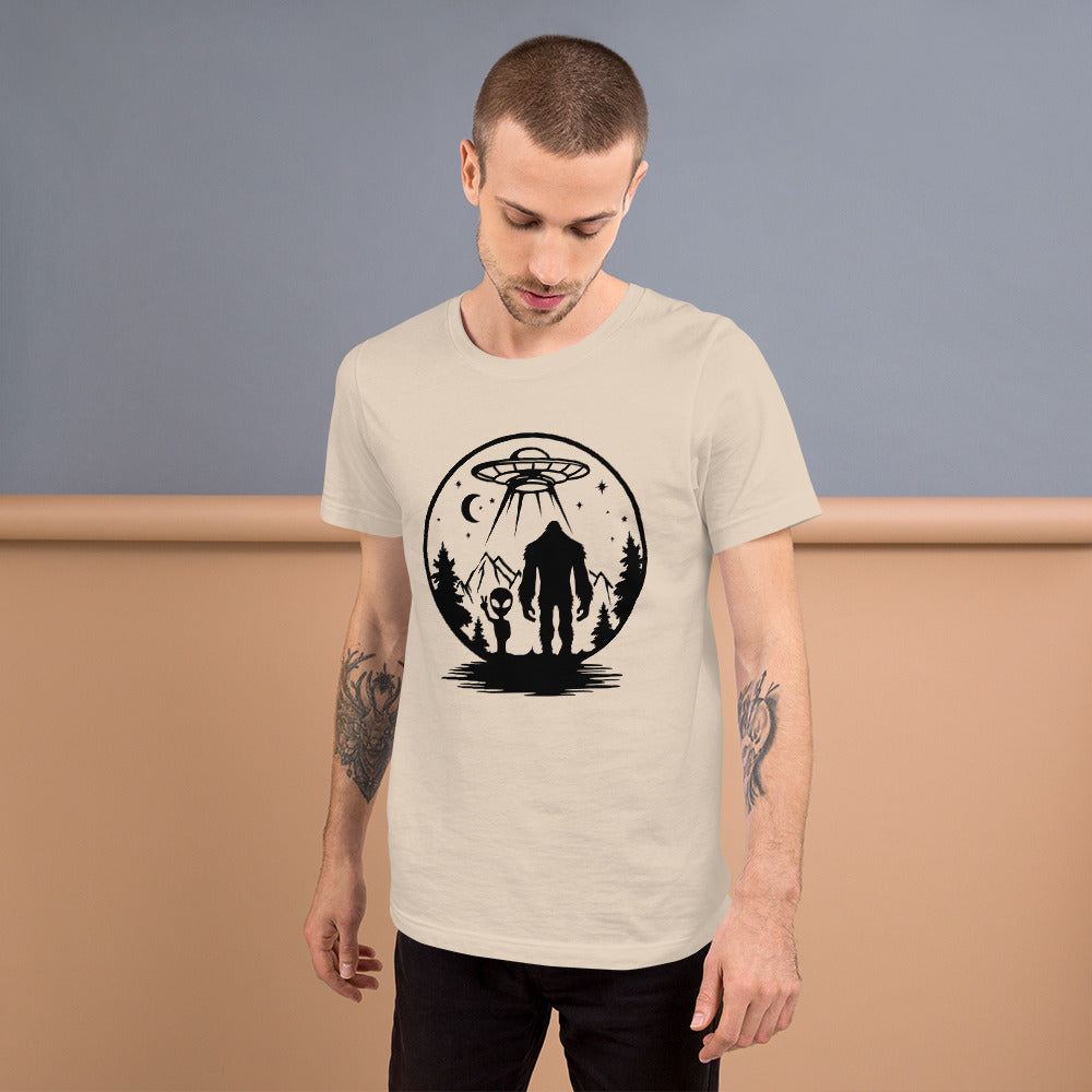 "We're Here" / Unisex t-shirt