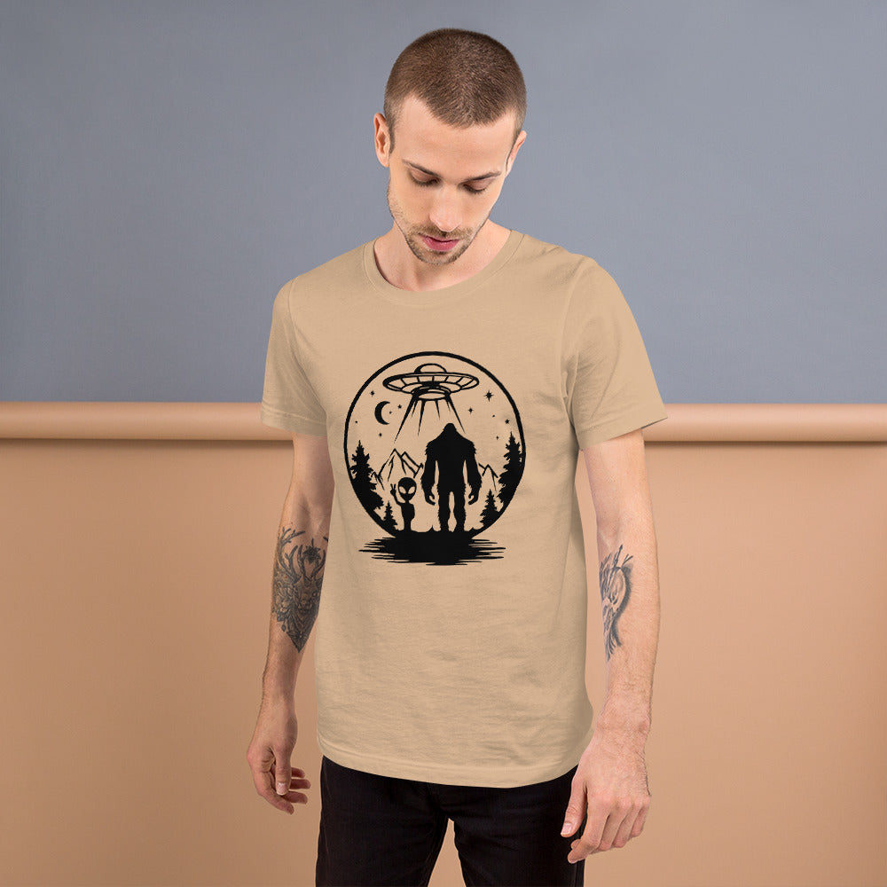 "We're Here" / Unisex t-shirt