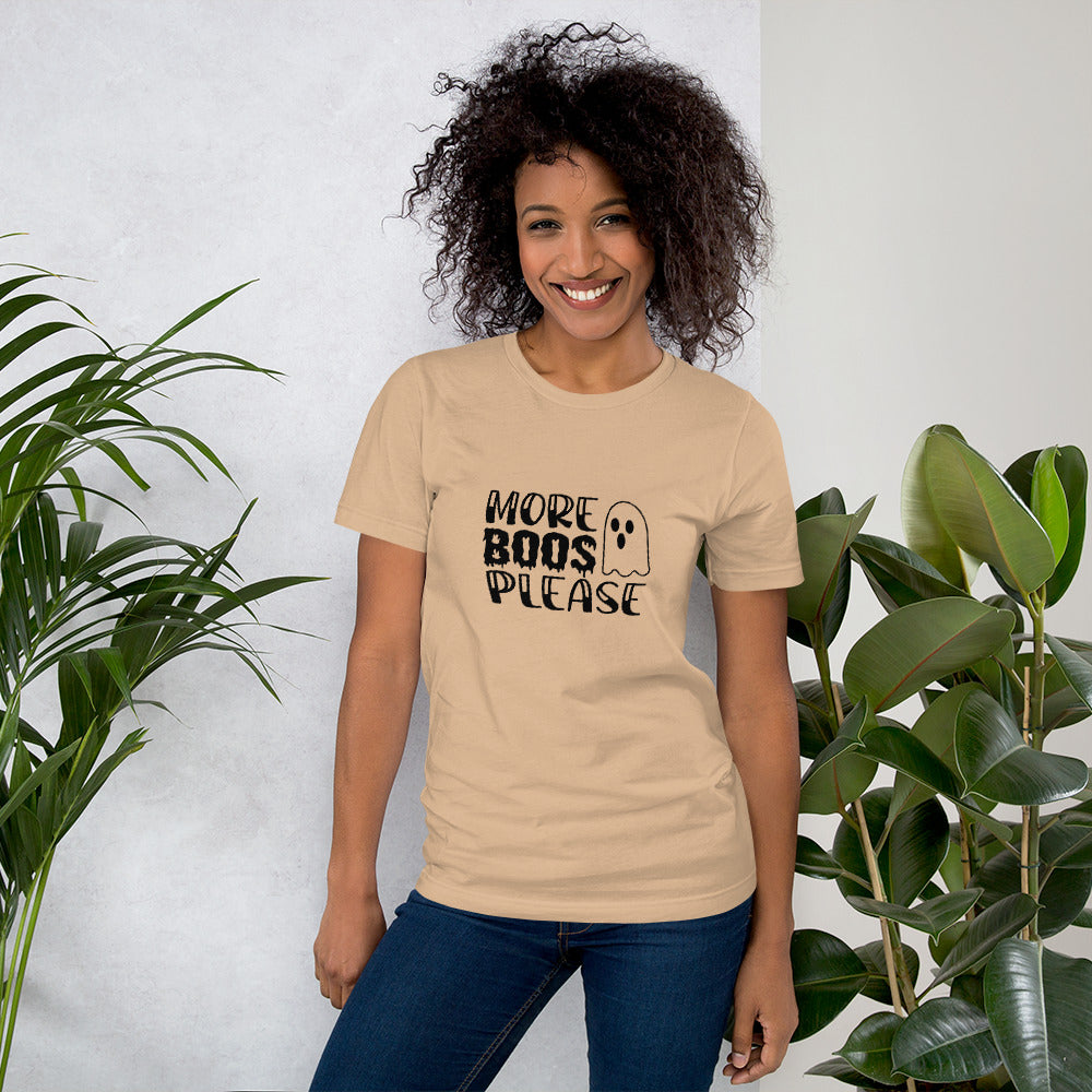 "More Boos Please" / Unisex t-shirt