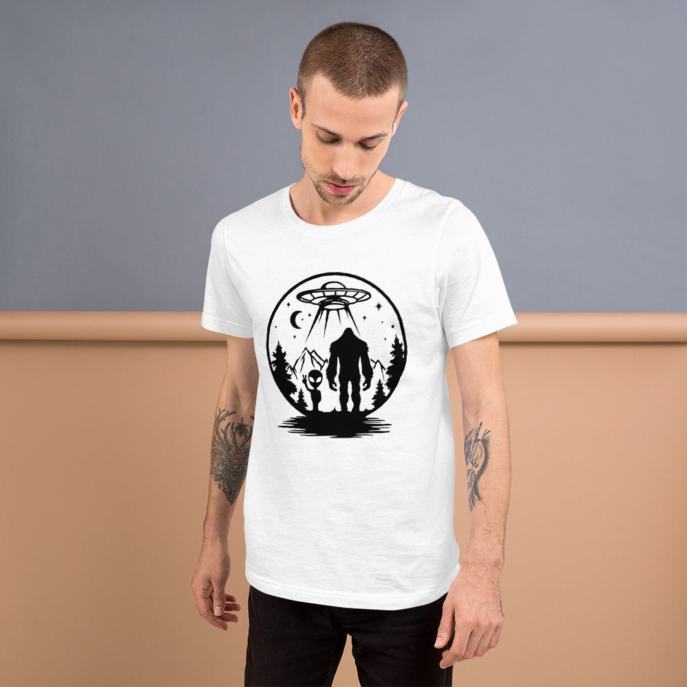 "We're Here" / Unisex t-shirt