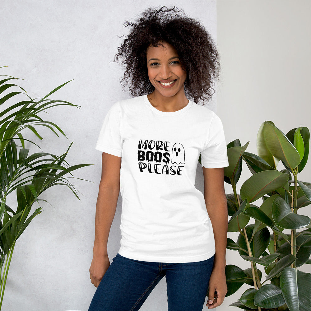 "More Boos Please" / Unisex t-shirt